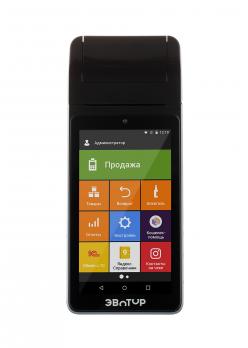 Смарт-терминал Эвотор 5 с ФН на 15 мес. Черный