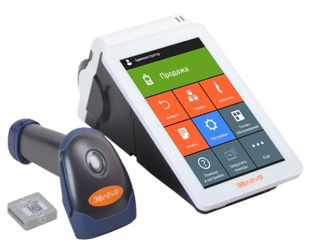 Смарт-терминал Эвотор 7.2 с ФН на 36 мес. Белый