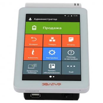 Смарт-терминал Эвотор 7.2 с ФН на 36 мес. Белый