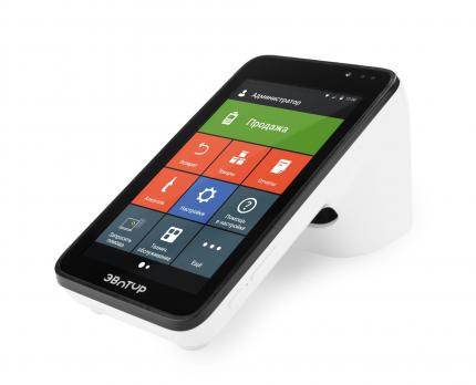 Смарт-терминал Эвотор 7.3 с ФН на 15 мес. Черный