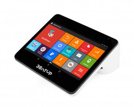 Смарт-терминал Эвотор 10 с ФН на 36 мес. Черный