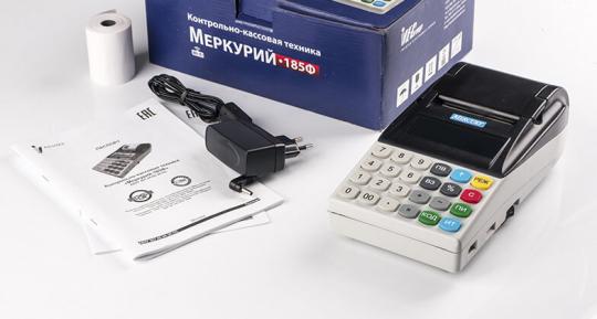 Онлайн-касса Меркурий 185Ф с ФН на 15 мес. Белый