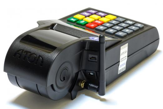 Онлайн-касса Атол 90Ф с ФН на 12 мес. Черный